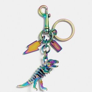 Coach multicolor small Rexy bag charm